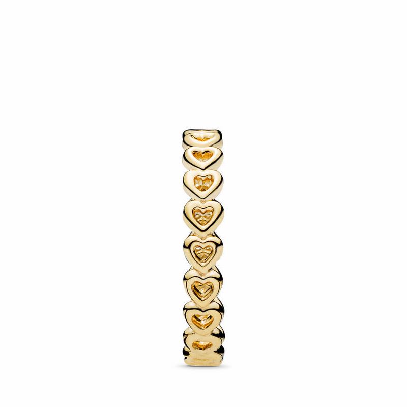 Pandora Shine™ Linked Love Stackable Ring Gold Egypt ZD0849635